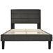 Cama individual de lino Cama individual de lino Gris