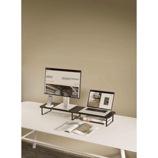 Suporte de Mesa para Ecrã GEMBIRD MS-TABLE2-01 26 X 12,2 X 100 CM