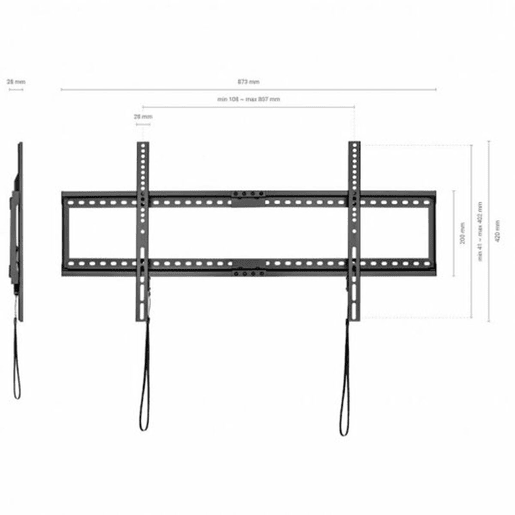 Suporte de Parede Aisens WT90F-119 37 -90 75 Kg