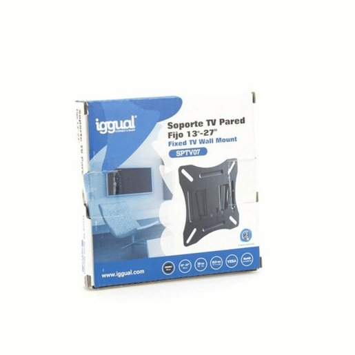Suporte TV Fixo iggual SPTV07 IGG314616 13-27 Preto
