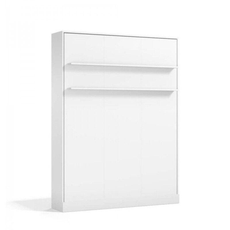 Cama abatible vertical blanco 135x200cm