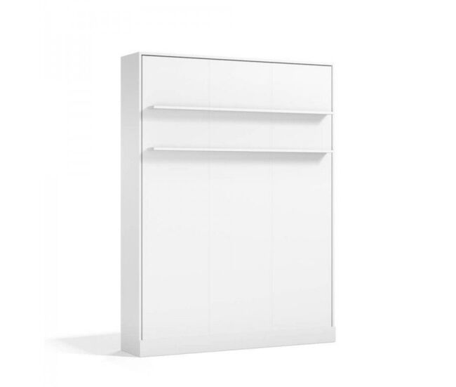 Cama abatible vertical blanco 135x200cm