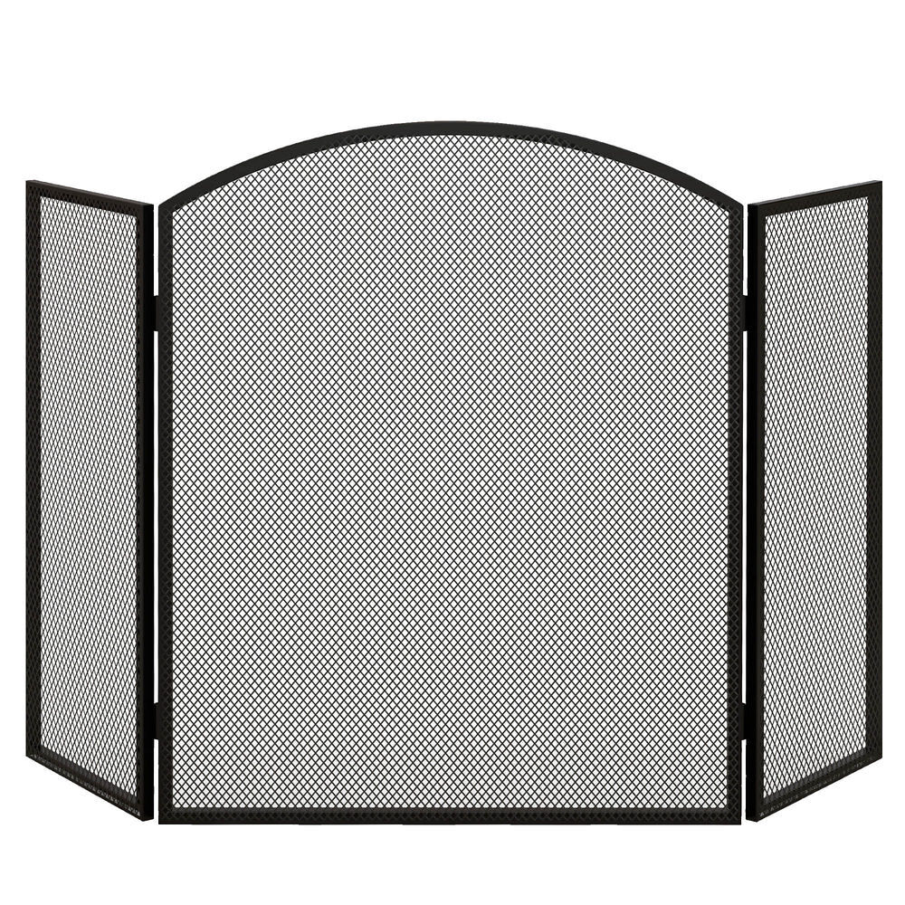 Salvachispas de Chimenea Acero, Metal HOMCOM