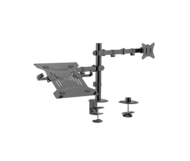 Soporte de mesa para pantalla gembird ma-da-03 17" 32"