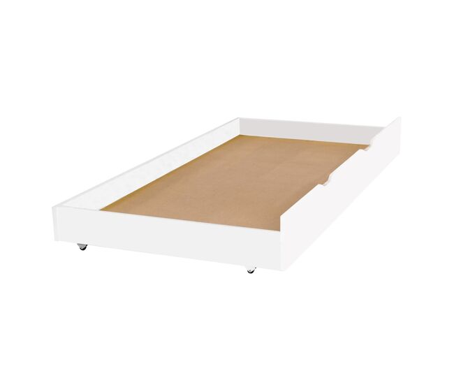 Cajón almacenaje blanco 24x190x90 cm