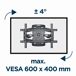 Soporte de Pared WM-75ST-01 Soporte de Pared WM-75ST-01 Negro