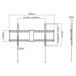 Soporte de Pared WM-90F-01 Soporte de Pared WM-90F-01 Negro