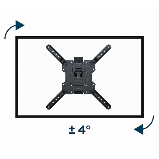 Suporte para TV com braço GEMBIRD WM-55ST-01 32 55 32 kg Suporte para TV com braço GEMBIRD WM-55ST-01 32 55 32 kg