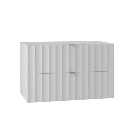 Móvel de toucador 80cm Lexa Branco Móvel de toucador 80cm Lexa Branco
