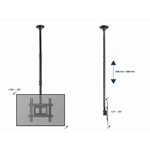 Suporte de Parede GEMBIRD CM-70ST-01 32 70