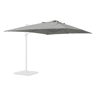 3x4m cobertura de guarda-sol offset, Cobertura do para-sol St Jean de Luz, Cinza