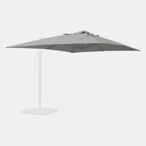 3x4m cobertura de guarda-sol offset, Cobertura do para-sol St Jean de Luz, Cinza