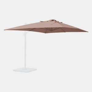 3x4m cobertura de guarda-sol offset, Cobertura do para-sol St Jean de Luz, Taupe