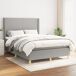 Cama box spring 140x200 Cama box spring 140x200 Gris