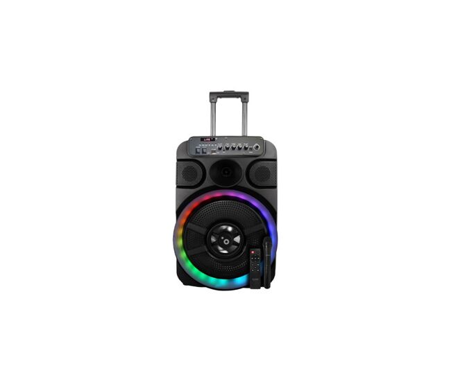 Altavoz bluetooth portátil sunstech muscles 12 negro 40 w
