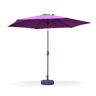 3m guarda-sol redondo, Touquet, Roxo, 294x294x243 cm