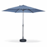 3m guarda-sol redondo, Touquet, Azul, 294x294x243 cm