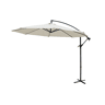 3m guarda-sol redondo offset, Hardelot, Cru, 295x295x250 cm