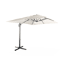 3x4m guarda-sol retangular, Wimereux, Cru, 380x259x286 cm
