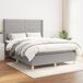 Cama box spring 140x200 Cama box spring 140x200 Azul