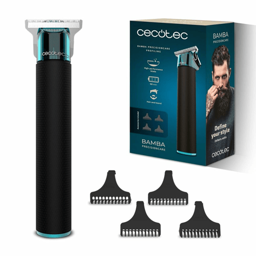 Cecotec Aparador multifunções com lâminas afiadas e motor silencioso. Cecotec Aparador multifunções com lâminas afiadas e motor silencioso.