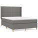Cama box spring 140x200 Cama box spring 140x200 Gris Oscuro