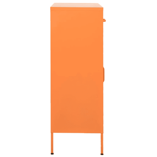 vidaXL Armário de arrumação aço 80x35x101,5 cm laranja vidaXL Armário de arrumação aço 80x35x101,5 cm laranja