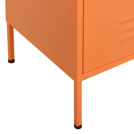 vidaXL Armário de arrumação aço 80x35x101,5 cm laranja vidaXL Armário de arrumação aço 80x35x101,5 cm laranja
