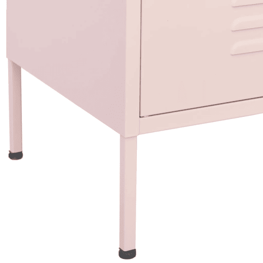 vidaXL Armário de arrumação aço 80x35x101,5 cm rosa vidaXL Armário de arrumação aço 80x35x101,5 cm rosa
