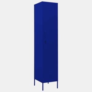 vidaXL Cacifo 35x46x180 cm aço azul-marinho