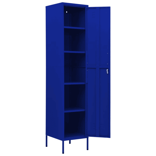vidaXL Cacifo 35x46x180 cm aço azul-marinho vidaXL Cacifo 35x46x180 cm aço azul-marinho