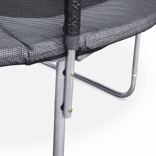 305cm trampolim rede interior, Mars, Cinza, 303x303x78 cm