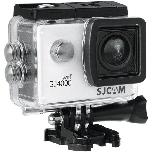 Câmara Desportiva SJCAM SJ4000 Branco Preto 2 Câmara Desportiva SJCAM SJ4000 Branco Preto 2
