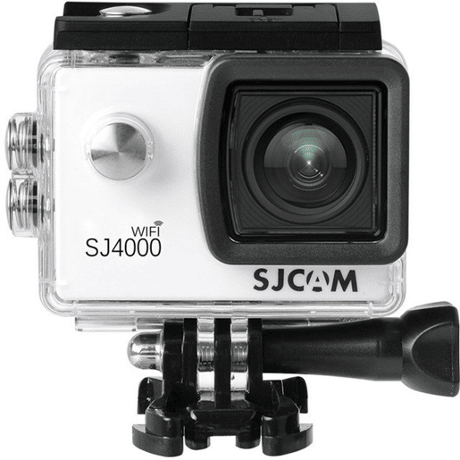 Câmara Desportiva SJCAM SJ4000 Branco Preto 2 Câmara Desportiva SJCAM SJ4000 Branco Preto 2