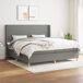 Cama box spring 200x200 Cama box spring 200x200 Azul