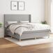 Cama box spring 160x200 Cama box spring 160x200 Gris