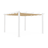 3x4m condate, cobertura do toldo para pérgola, Cobertura de pérgola Condate, Beige