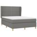 Cama box spring 140x200 Cama box spring 140x200 Gris Oscuro