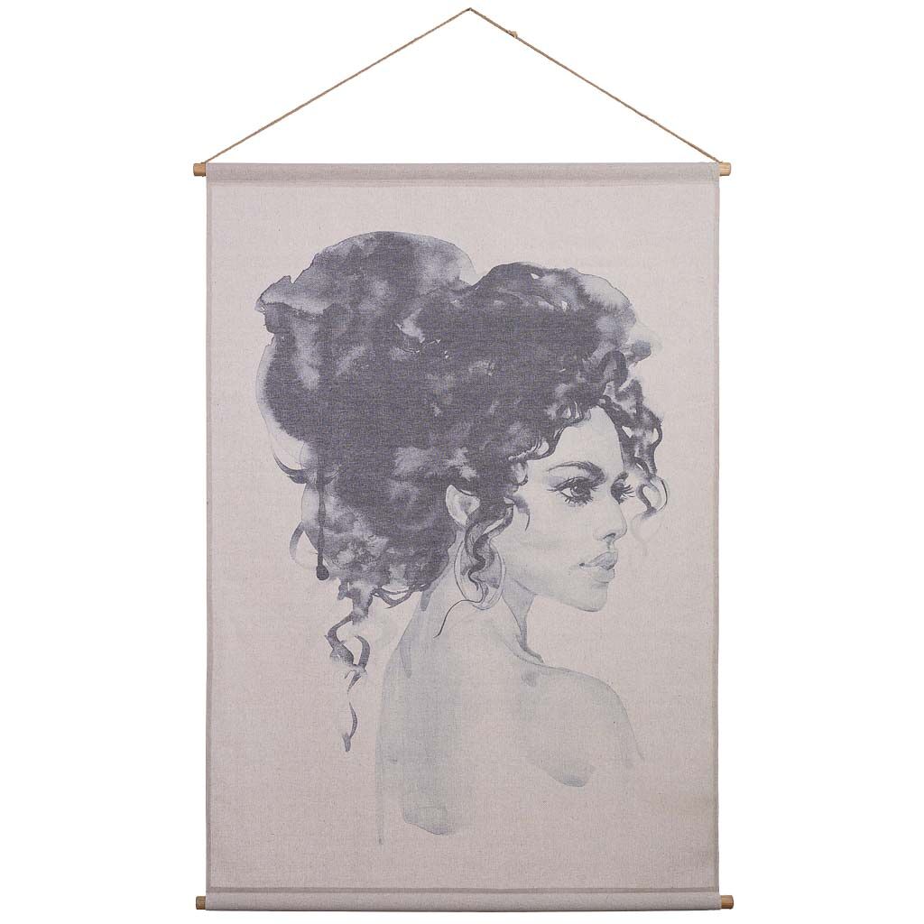 lienzo pergamino de tela impresa 97x135x25