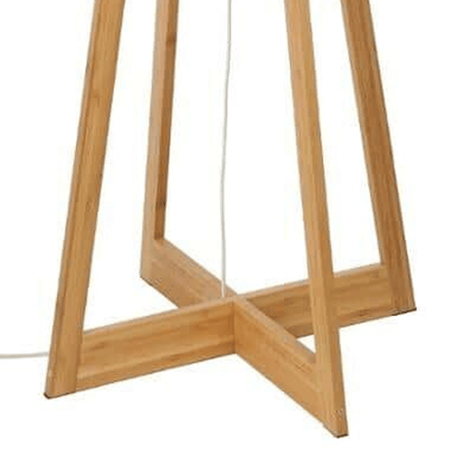 WELL HOME - Candeeiro de pé em bambu branco Ø50x150cm WELL HOME - Candeeiro de pé em bambu branco Ø50x150cm