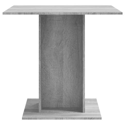 vidaXL Mesa de jantar 80x80x75 cm derivados de madeira cinzento sonoma vidaXL Mesa de jantar 80x80x75 cm derivados de madeira cinzento sonoma