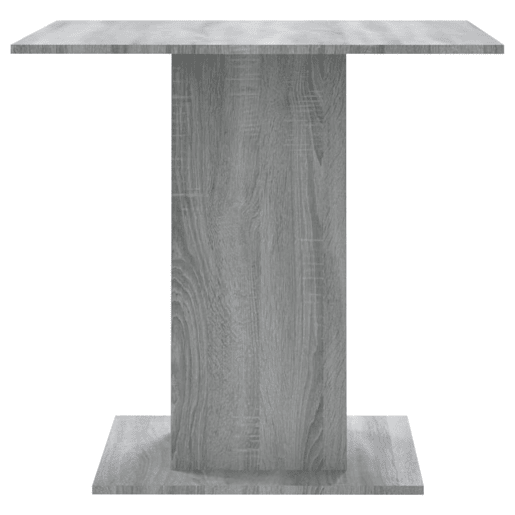 vidaXL Mesa de jantar 80x80x75 cm derivados de madeira cinzento sonoma vidaXL Mesa de jantar 80x80x75 cm derivados de madeira cinzento sonoma
