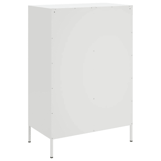 vidaXL Móvel alto 68x39x101,5 cm aço branco vidaXL Móvel alto 68x39x101,5 cm aço branco