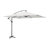 3x3m guarda-sol quadrado offset, Hardelot, Cru, 300x295x250 cm