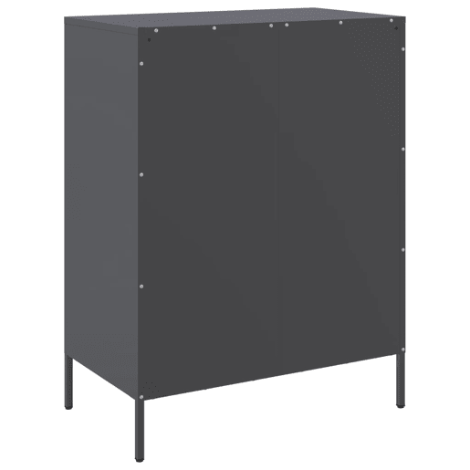 vidaXL Aparador 68x39x89 cm aço antracite vidaXL Aparador 68x39x89 cm aço antracite