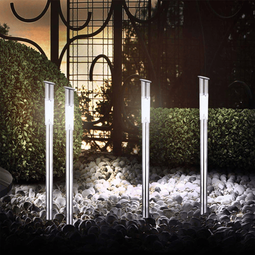 Luz solar de aço inoxidável Well Home