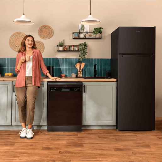 Frigorífico Combinado Cecotec Bolero CoolMarket 2D 261 Preto