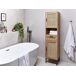 Beliani Mueble de baño ROSELL Beliani Mueble de baño ROSELL Madera Clara