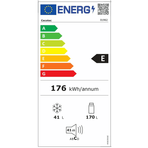 FrigorÃfico Combinado Cecotec Bolero CoolMarket 2D 211 Branco FrigorÃfico Combinado Cecotec Bolero CoolMarket 2D 211 Branco