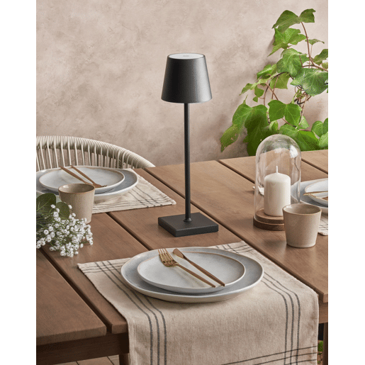 Beliani Candeeiro de mesa BACEIRO Beliani Candeeiro de mesa BACEIRO